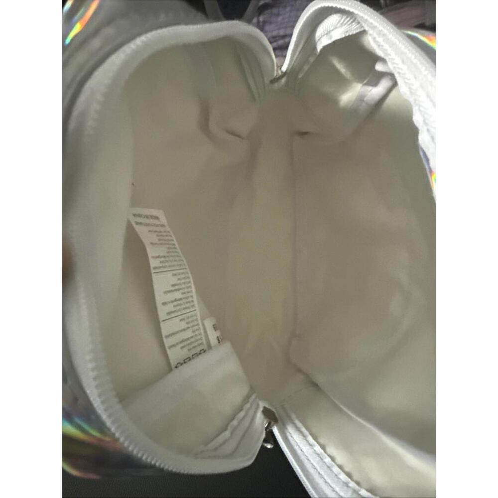 Dickies | Silver Iridescent Holographic Mini Festival Backpack - Picture 9 of 10